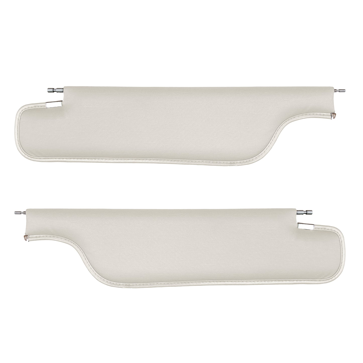 68 FIREBIRD "DELUXE" HARDTOP SUNVISORS (FINE DIAMOND PERFORATED) - WHITE