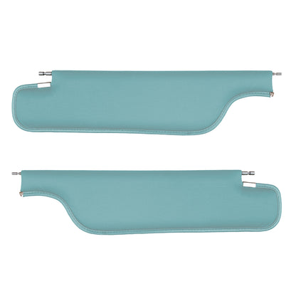68 FIREBIRD "DELUXE" HARDTOP SUNVISORS (FINE DIAMOND PERFORATED) - TURQUOISE