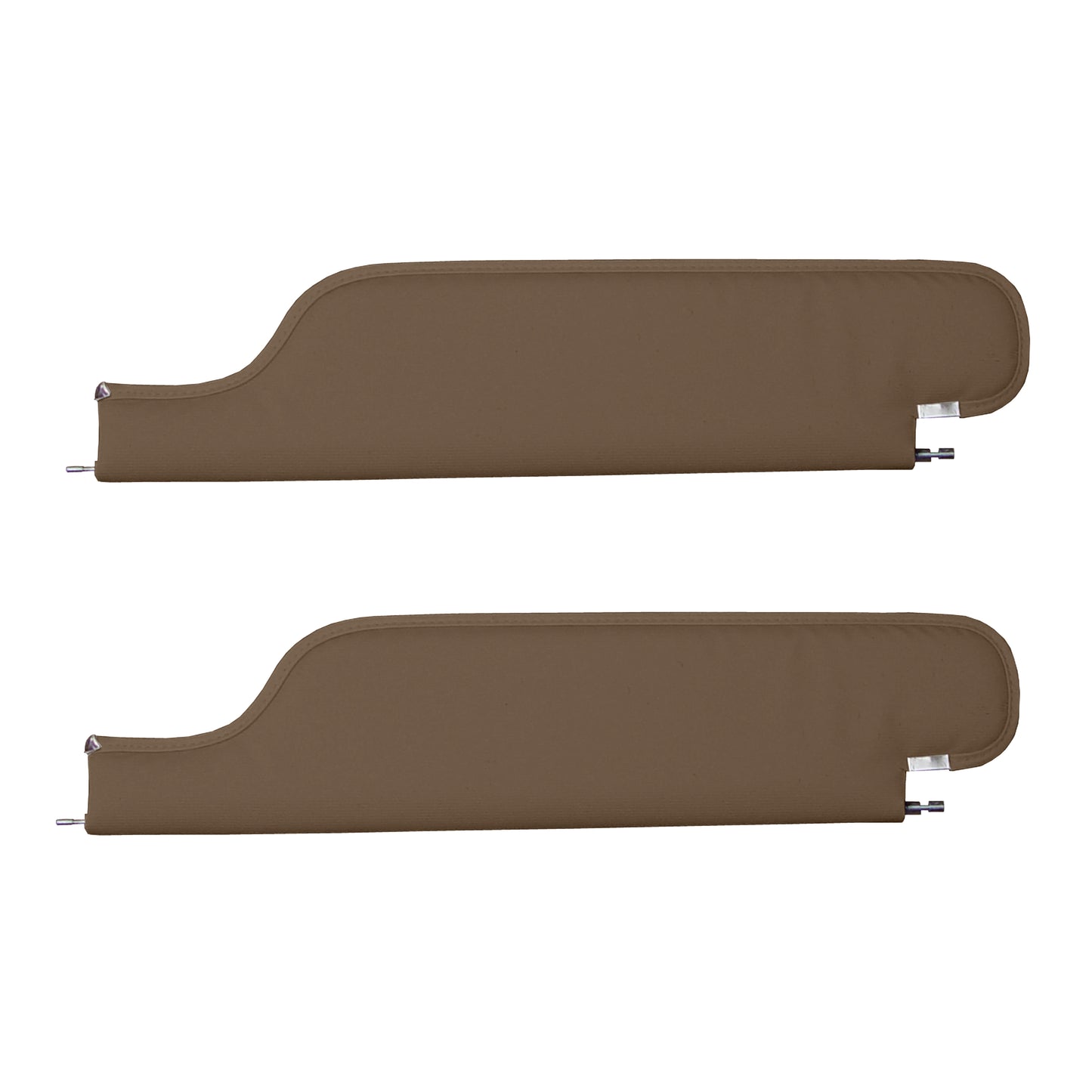 68 EL CAMINO SUNVISORS (RIBBED) - BROWN