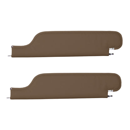 68 EL CAMINO SUNVISORS (RIBBED) - BROWN
