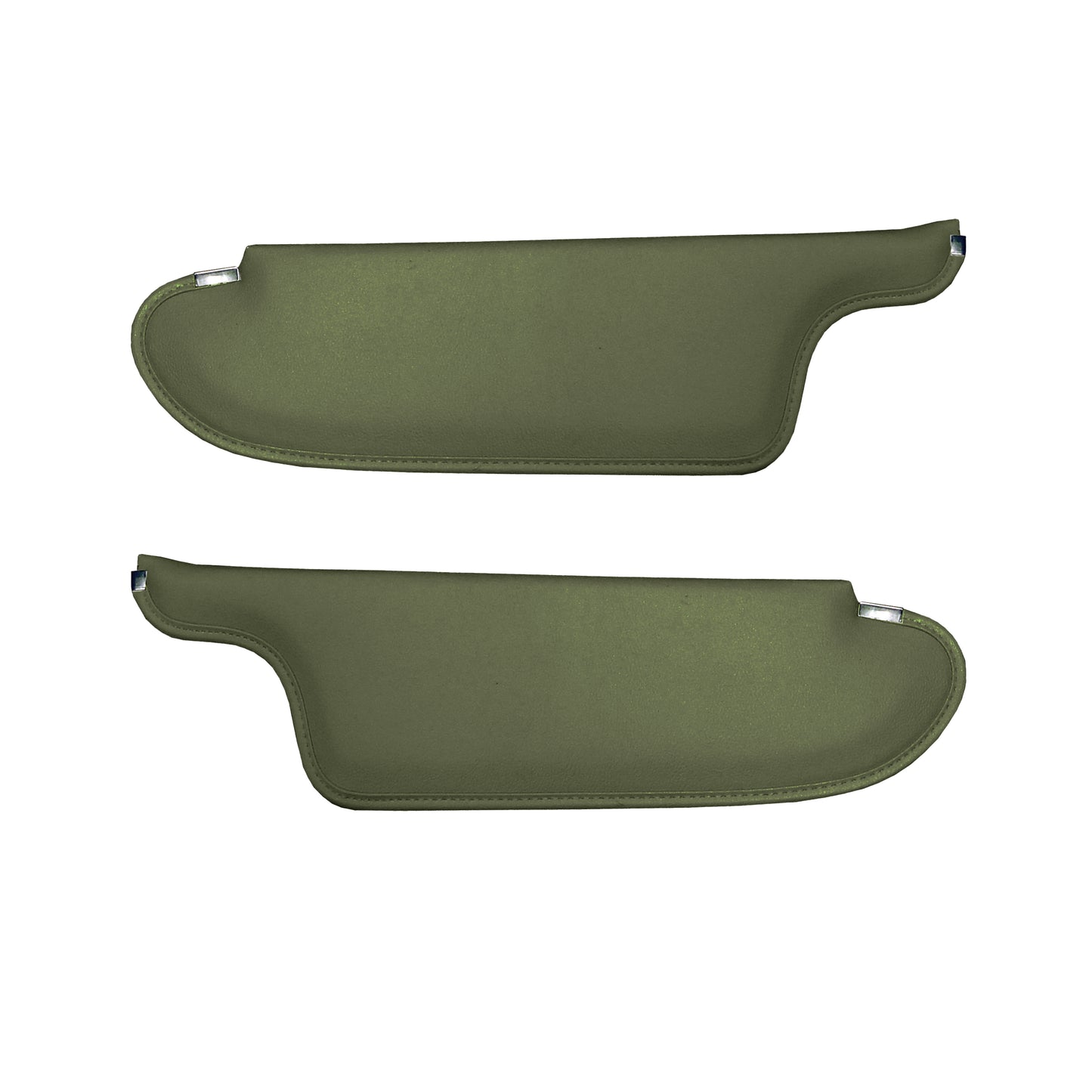 69 BARRACUDA CONVERTIBLE SUNVISORS - GREEN