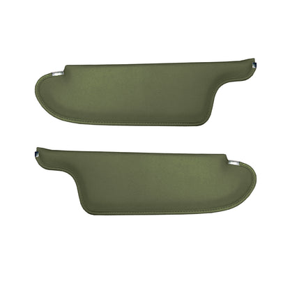 69 BARRACUDA CONVERTIBLE SUNVISORS - GREEN