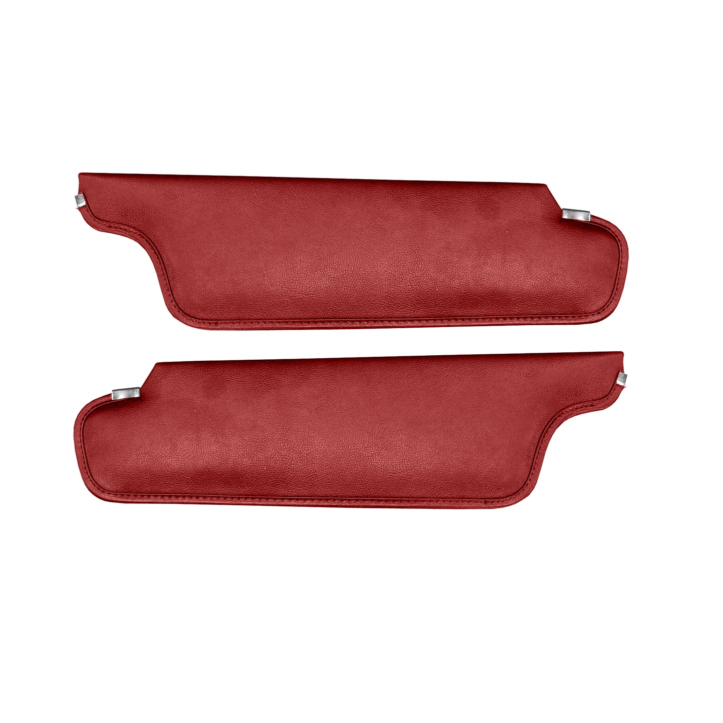 69 CORONET/SATELLITE/ROADRUNNER/GTX CONVERTIBLE SUNVISORS - RED