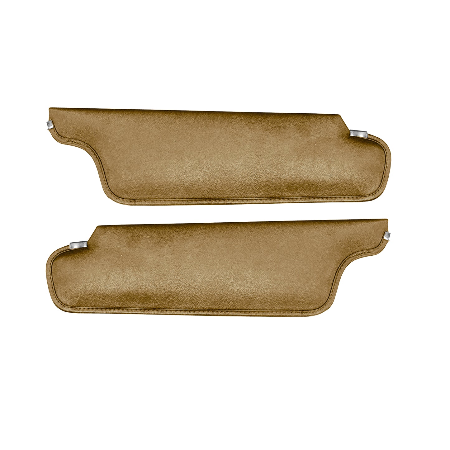 69 CORONET/SATELLITE/ROADRUNNER/GTX CONVERTIBLE SUNVISORS - SADDLE