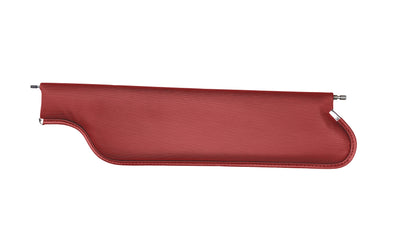 69 CAMARO HARDTOP SUNVISORS (RIBBED) - RED