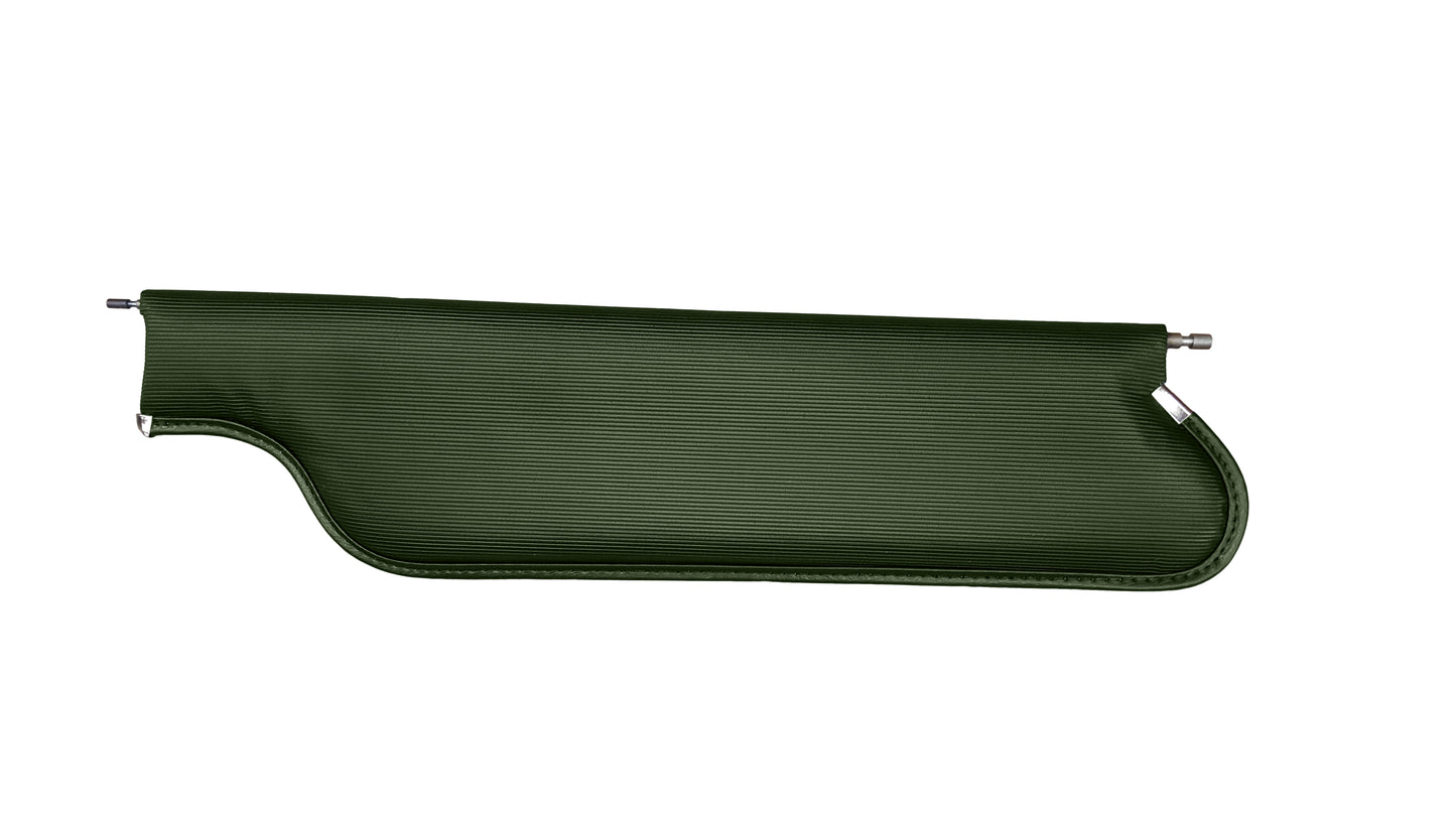 69 CAMARO HARDTOP SUNVISORS (RIBBED) - GREEN