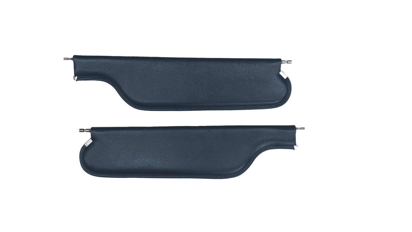 69 CAMARO/FIREBIRD CONVERTIBLE SUNVISORS - BLUE