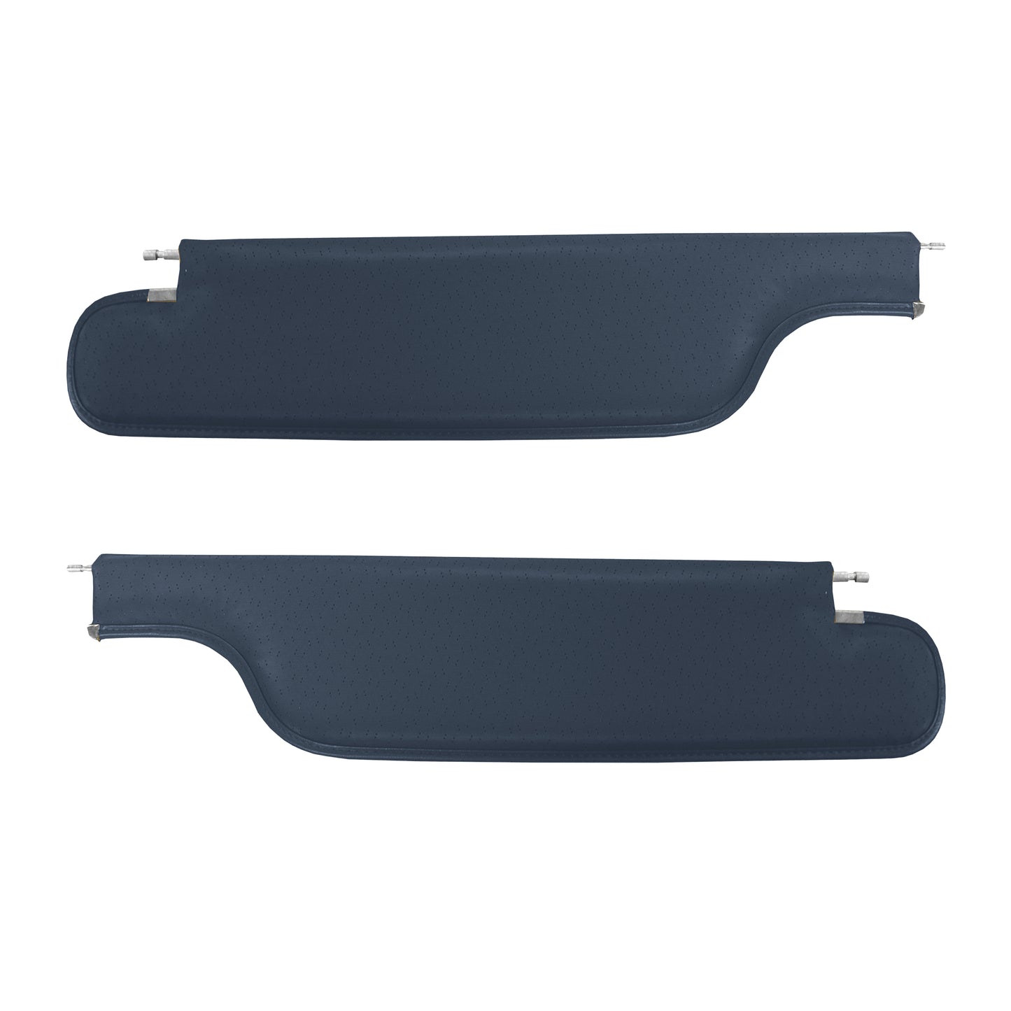 69 GTO/LEMANS HARDTOP SUNVISORS (WEYMOUTH PERFORATED) - DARK BLUE