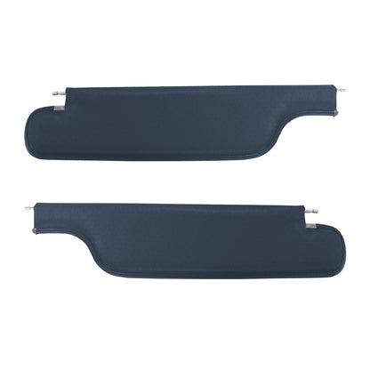 69 GTO/LEMANS HARDTOP SUNVISORS (WEYMOUTH PERFORATED) - DARK BLUE