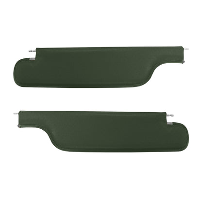 69 GTO/LEMANS HARDTOP SUNVISORS (WEYMOUTH PERFORATED) - GREEN