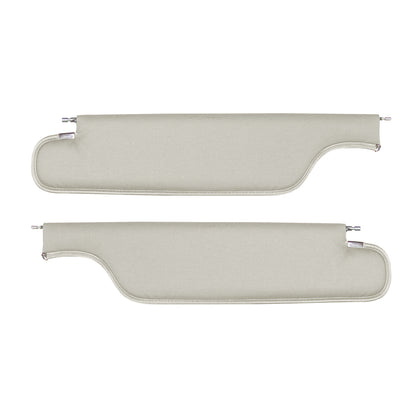 69 CHEVELLE/EL CAMINO HARDTOP SUNVISORS (RIBBED) - WHITE