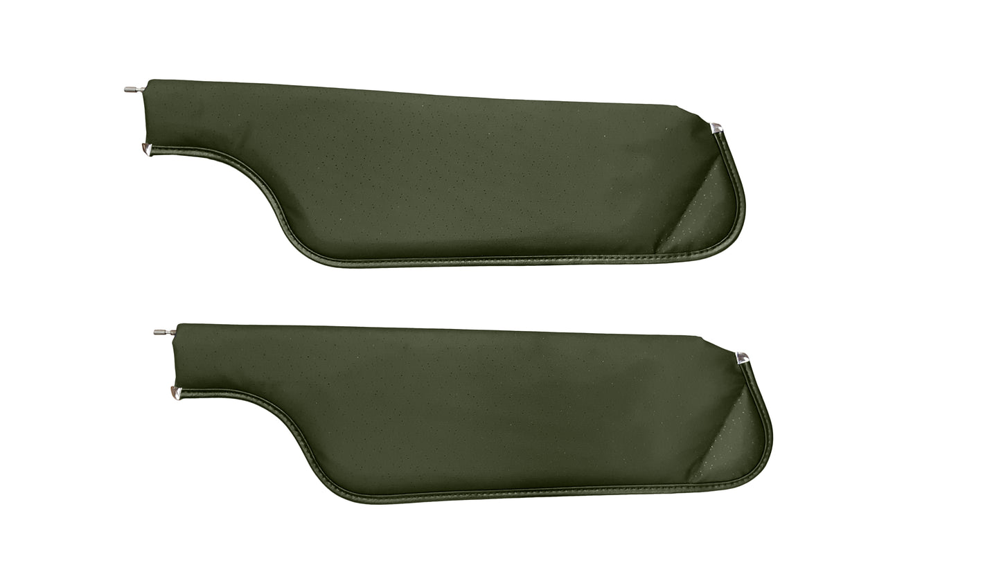 70 CAMARO SUNVISORS (WEYMOUTH PERFORATED) - GREEN
