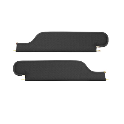 70 GTO/LEMANS SPORT HARDTOP SUNVISORS (WEYMOUTH PERFORATED) - BLACK