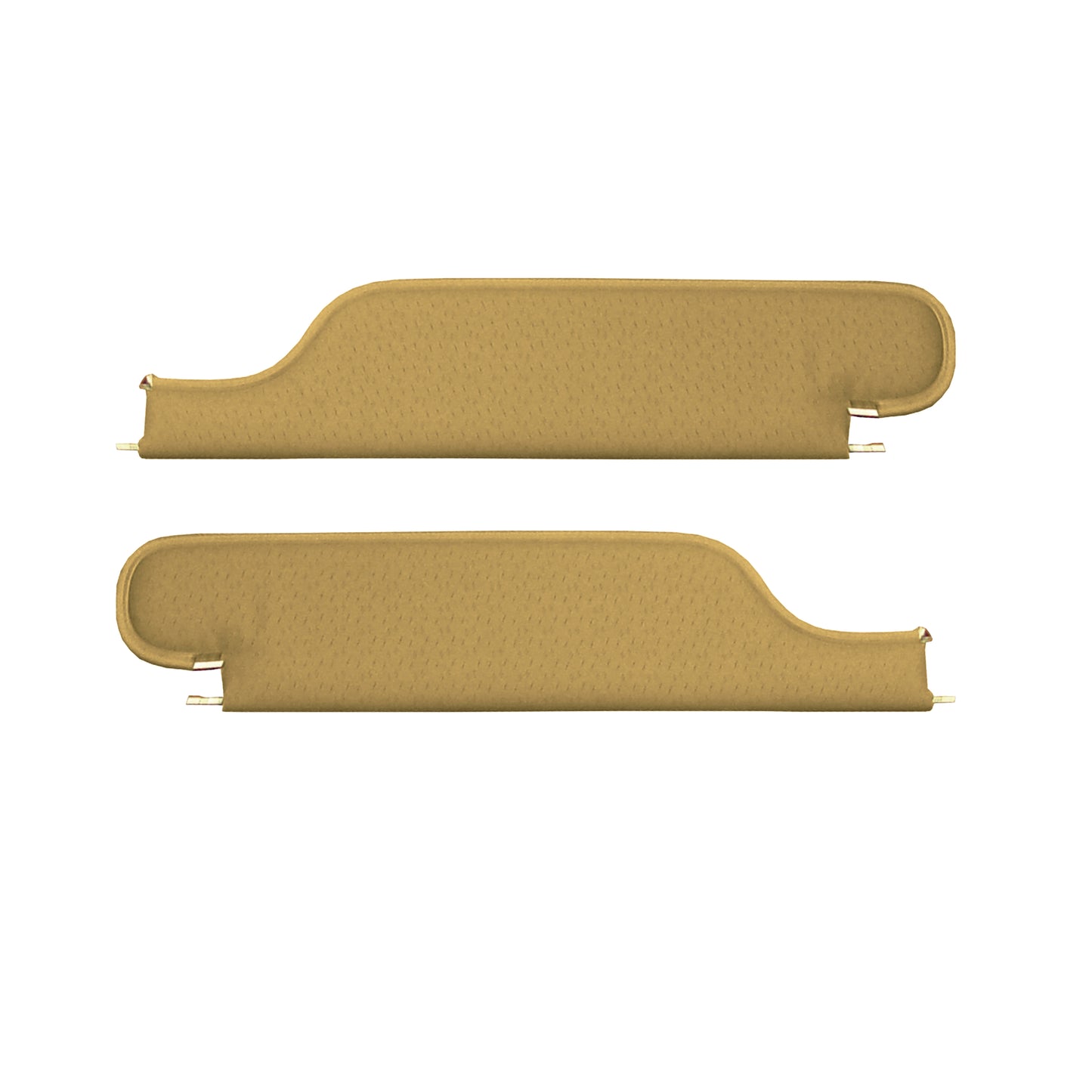 70 GTO/LEMANS SPORT HARDTOP SUNVISORS (WEYMOUTH PERFORATED) - BUCKSKIN