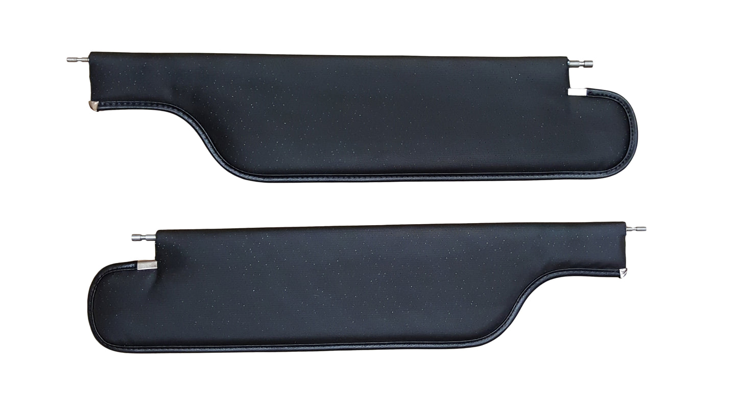 70 CHEVELLE/EL CAMINO HARDTOP SUNVISORS (WEYMOUTH PERFORATED) - BLACK
