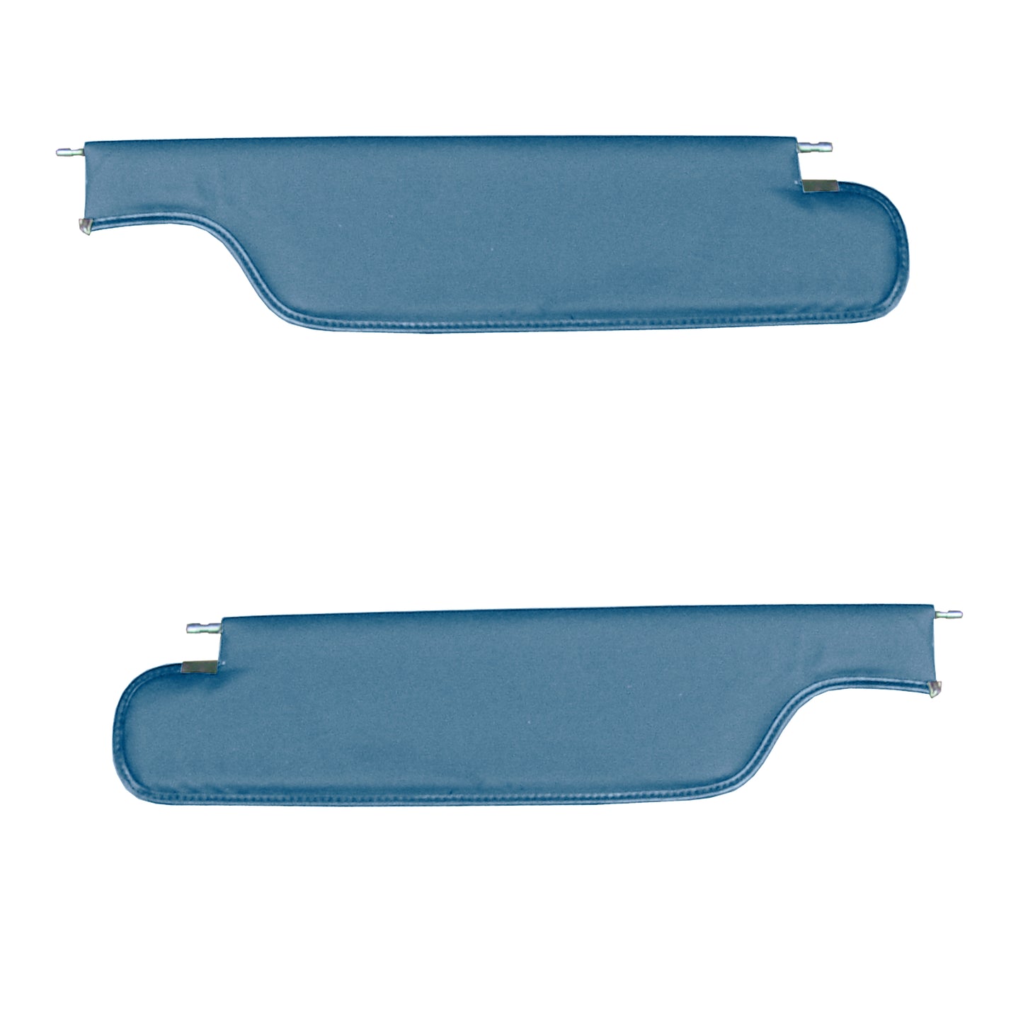 70 F-85/CUTLASS/442 HOLIDAY COUPE SUNVISORS (WEYMOUTH) - MEDIUM BLUE