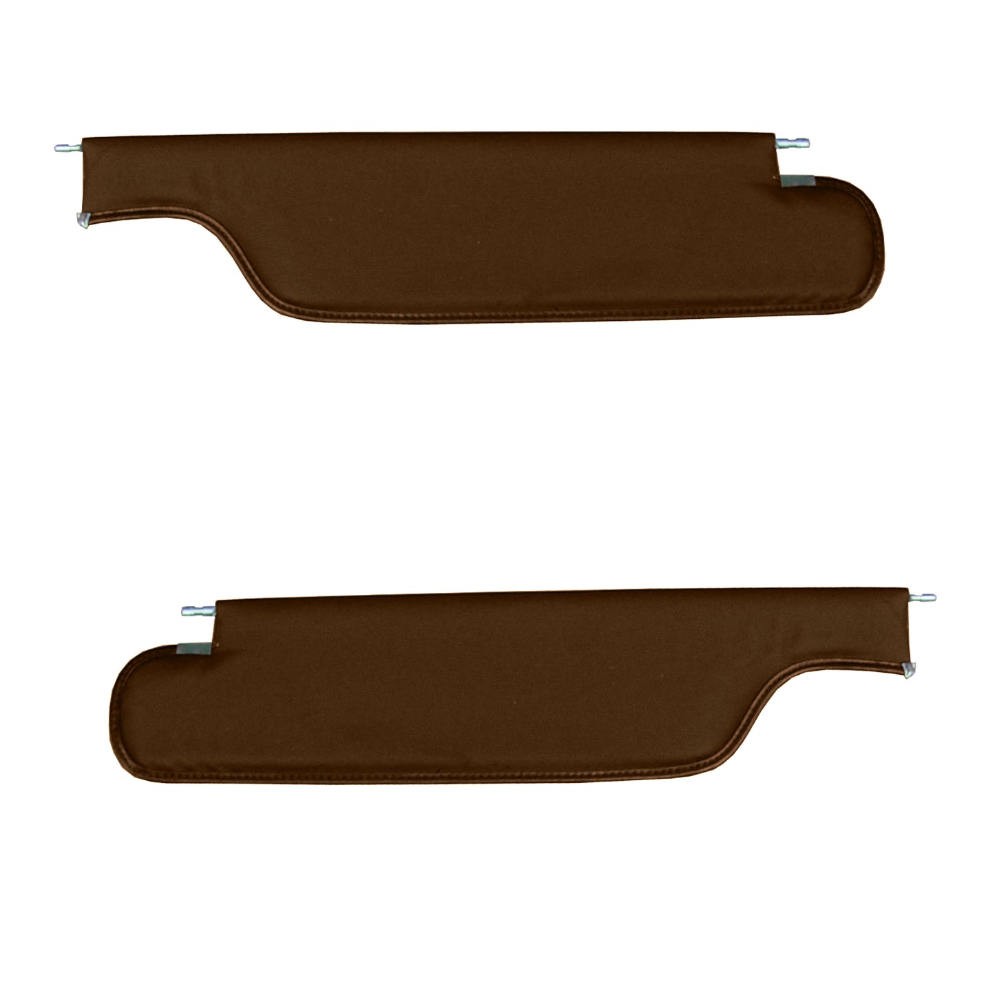 70 F-85/CUTLASS/442 HOLIDAY COUPE SUNVISORS (WEYMOUTH) - BROWN