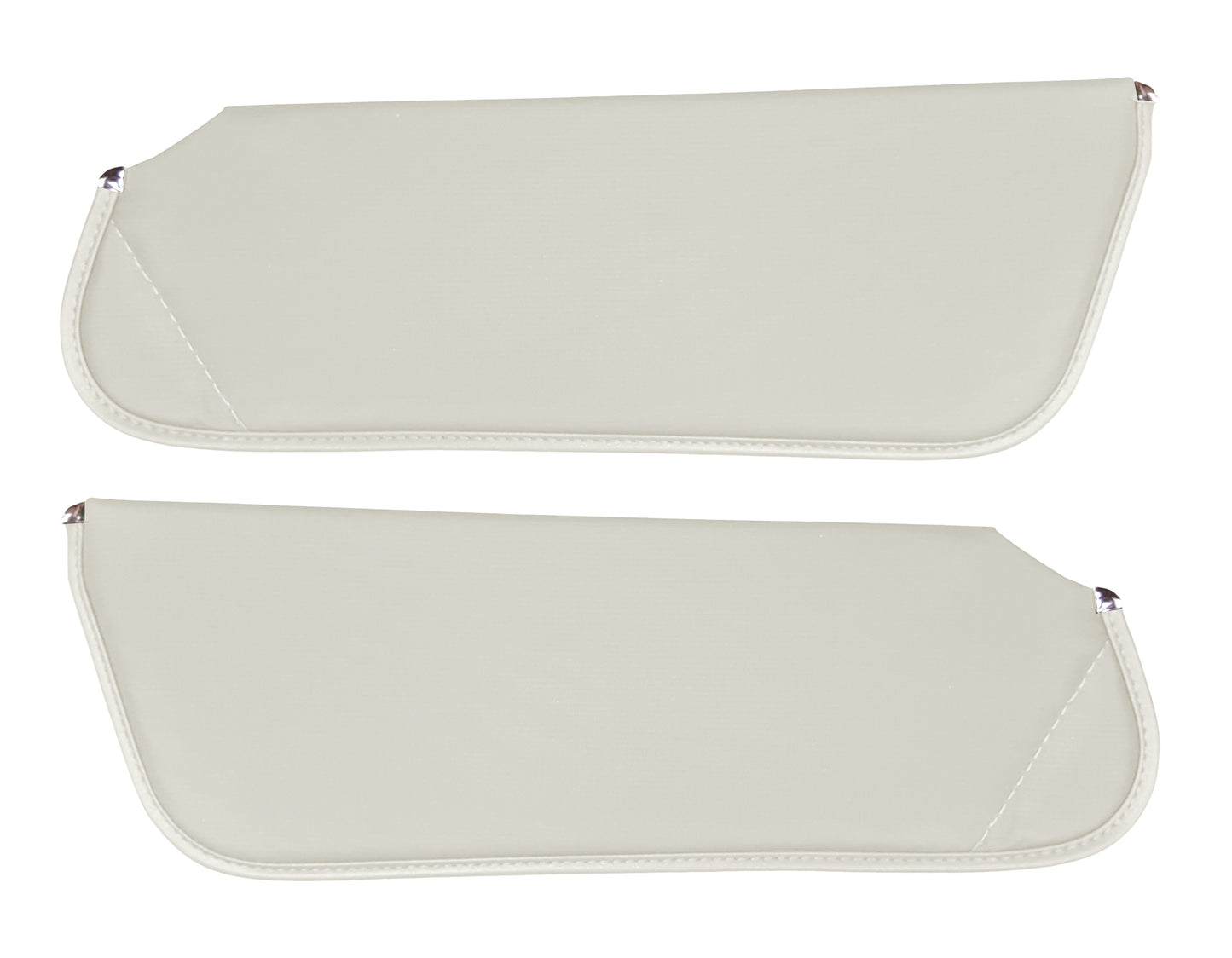 72 FIREBIRD "DELUXE" SUNVISORS (WEYMOUTH PERFORATED) - WHITE