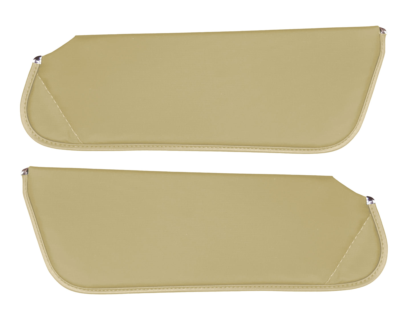 71-72 FIREBIRD "DELUXE" SUNVISORS (WEYMOUTH PERFORATED) - SANDALWOOD