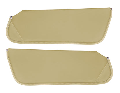 71-72 FIREBIRD "DELUXE" SUNVISORS (WEYMOUTH PERFORATED) - SANDALWOOD