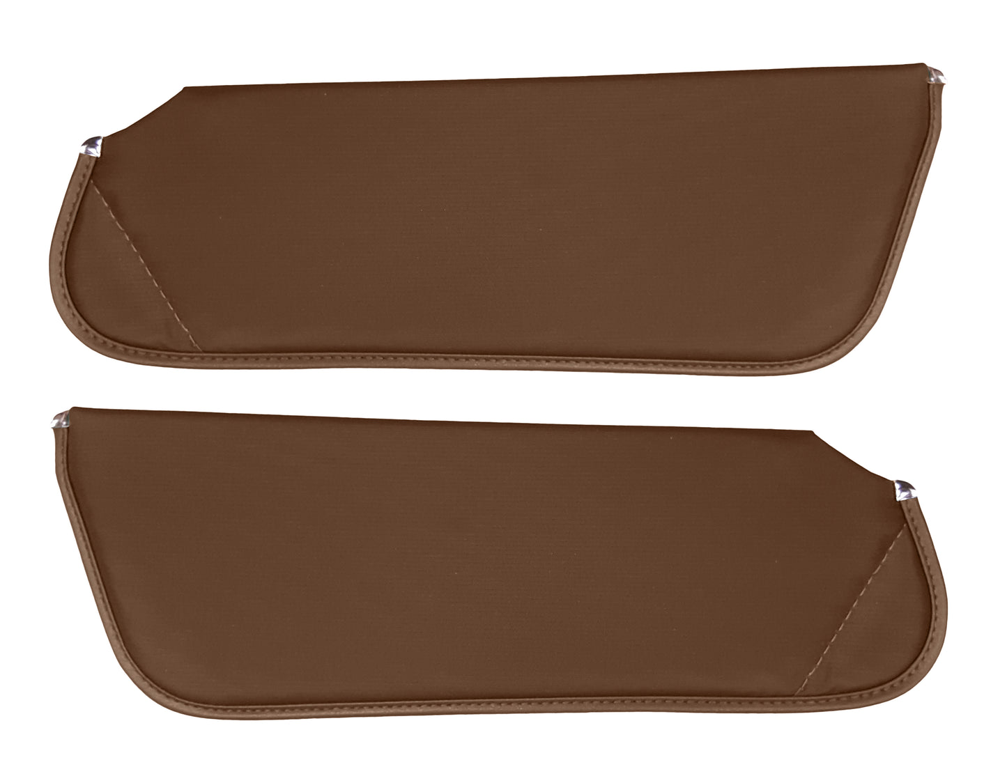 71-72 FIREBIRD "DELUXE" SUNVISORS (WEYMOUTH PERFORATED) - BROWN