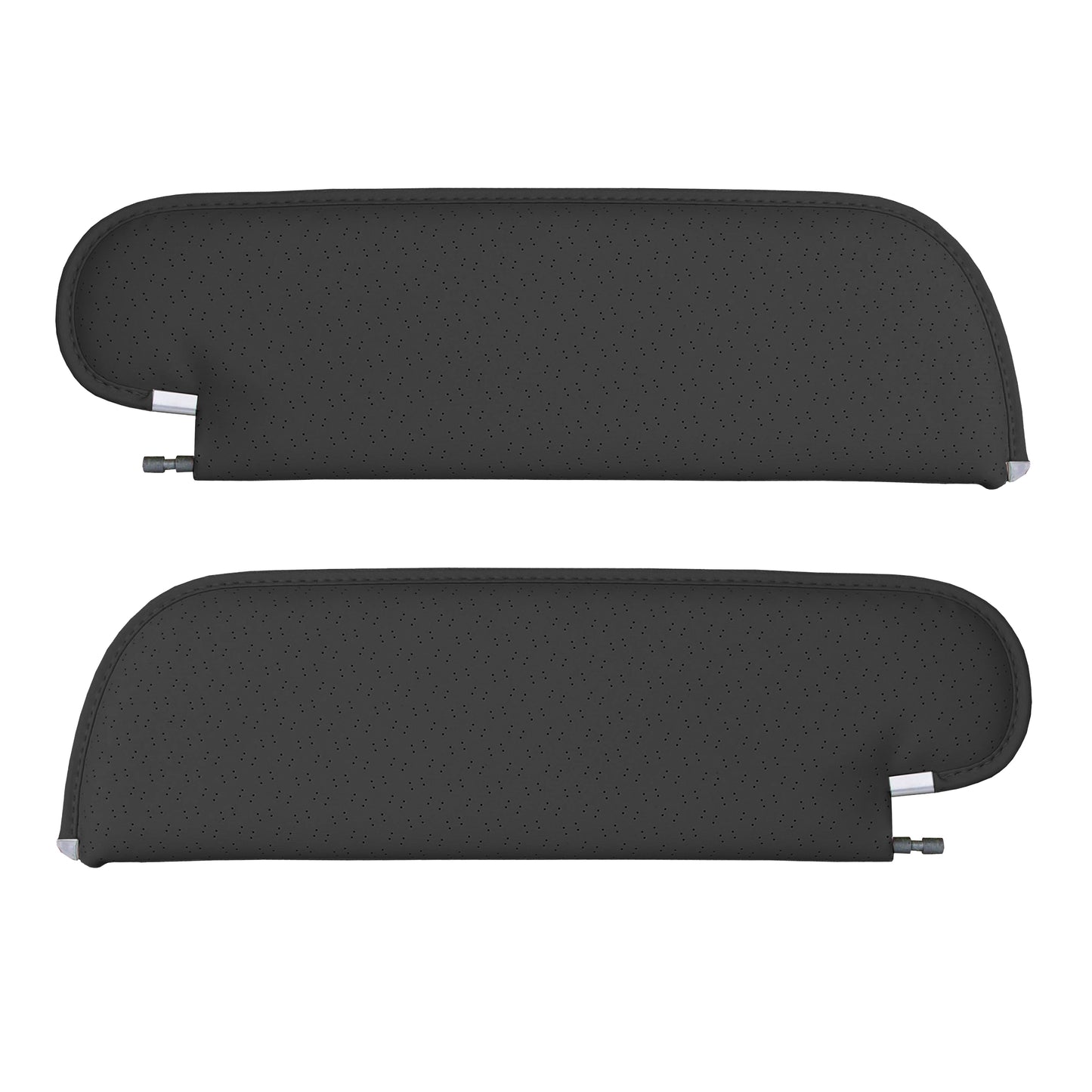 71 GTO/LEMANS SPORT HARDTOP SUNVISORS (WEYMOUTH PERFORATED) - BLACK