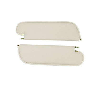 71-72 TEMPEST/T-37/LEMANS & 72 GTO/LEMANS SPORT HARDTOP SUNVISORS (WEYMOUTH) - WHITE
