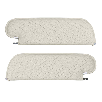 71 GTO/LEMANS SPORT HARDTOP SUNVISORS (WEYMOUTH PERFORATED) - WHITE