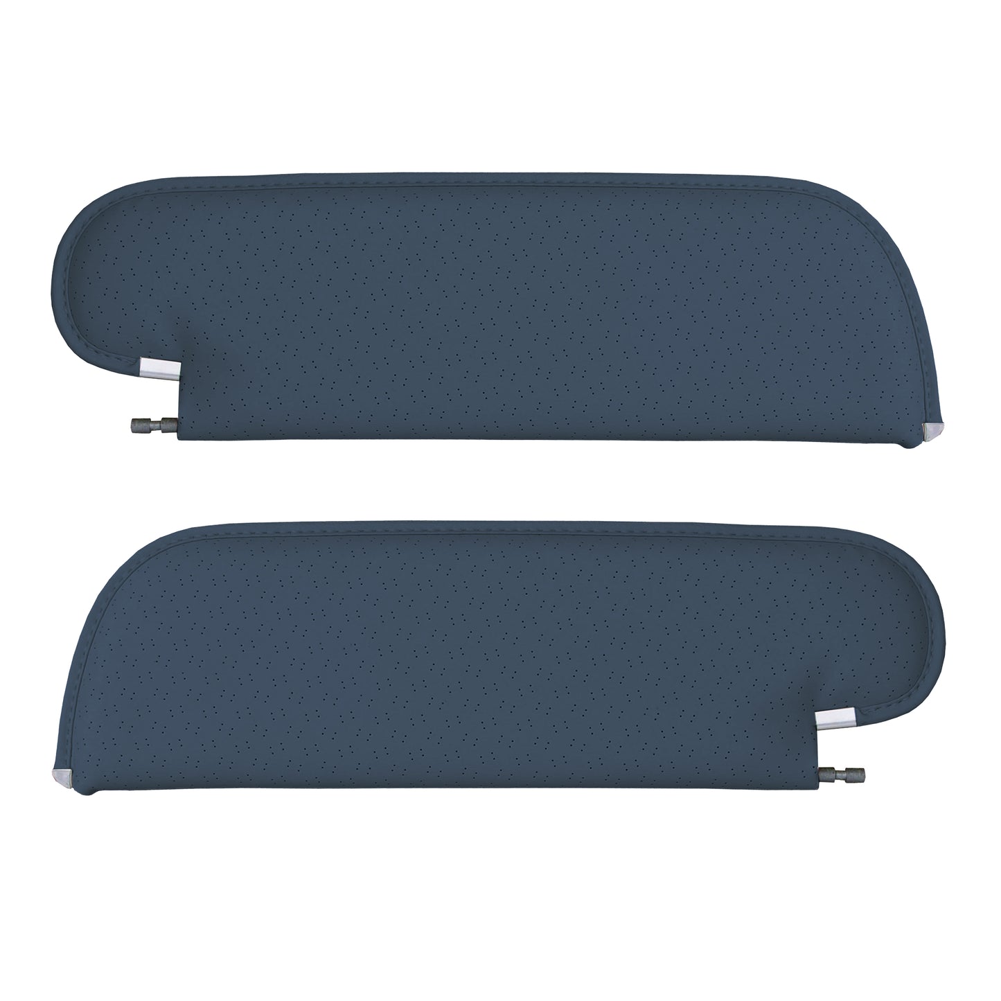 71 GTO/LEMANS SPORT HARDTOP SUNVISORS (WEYMOUTH PERFORATED) - DARK BLUE
