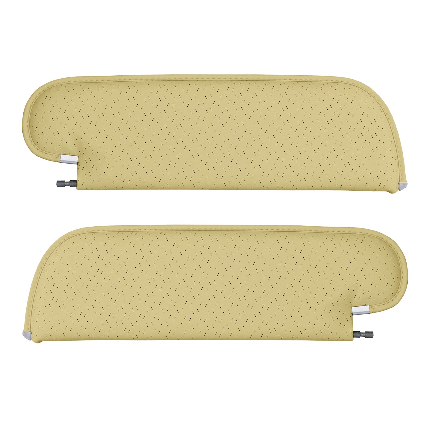 71 GTO/LEMANS SPORT HARDTOP SUNVISORS (WEYMOUTH PERFORATED) - SANDALWOOD