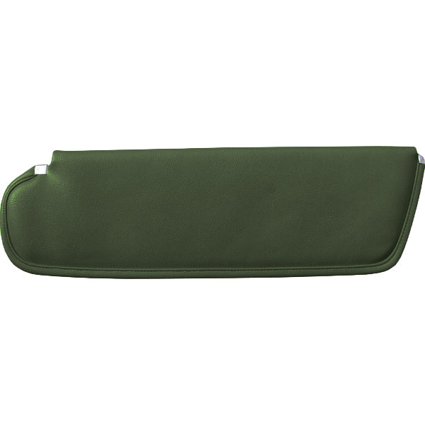 72-73 BARRACUDA/CHALLENGER SUNVISORS -  DARK GREEN