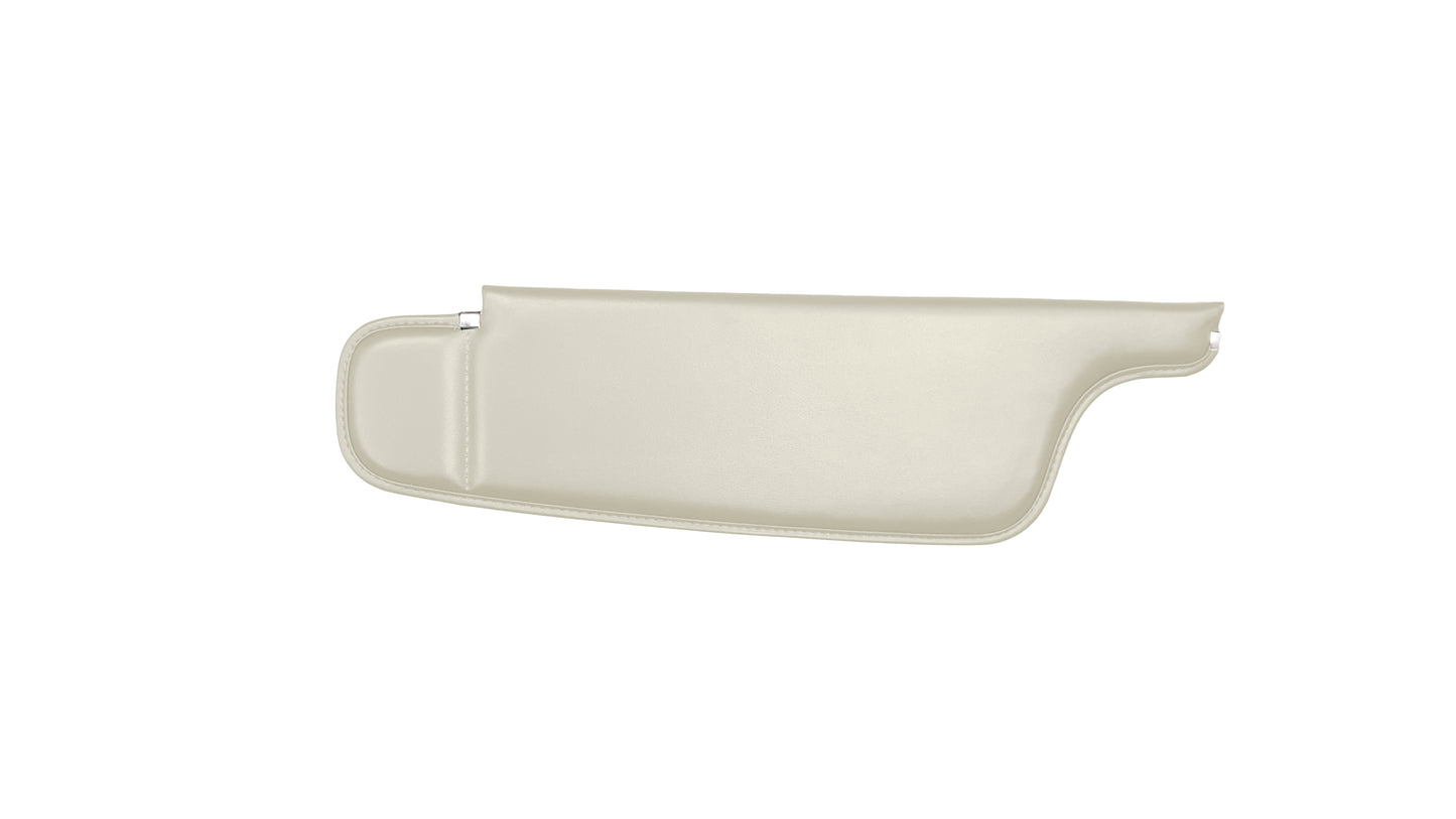 72 CHARGER/SATELLITE/ROADRUNNER/GTX SUNVISORS (COLOGNE) - WHITE