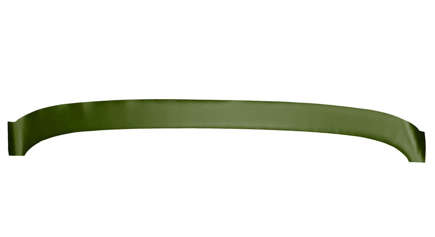 1971 OLDSMOBILE 442/CUTLASS SUPREME/CHEVROLET CHEVELLE/MALIBU/SS HEADER VINYL - JADE GRN,71 HEADER PANEL VINYL - JA GRN