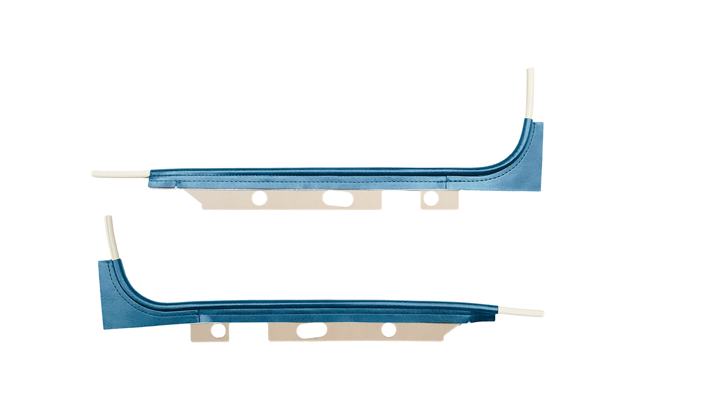 68 GM A-BODY HTP/CONV. DOOR JAMB WINDLACE - MEDIUM BLUE