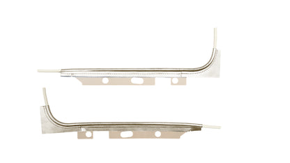 68 GM A-BODY HARDTOP DOOR JAMB WINDLACE - FROST WHITE