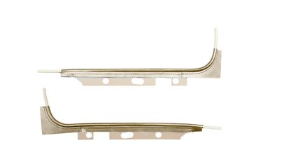 69 GM A-BODY CONVERTIBLE DOOR JAMB WINDLACE - PARCHMENT