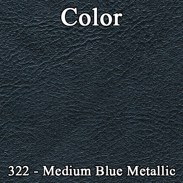 65 CHRYSLER 300/300L BUCKET UPH - SRM BL-BLK/MED MET BLUE