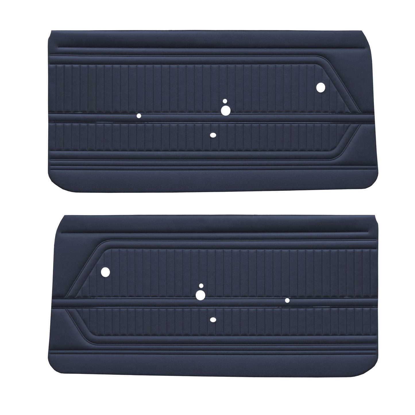 69 FIREBIRD/TRANS AM "STANDARD" FRONT DOOR PANELS (UNASSEMBLED) - BLUE