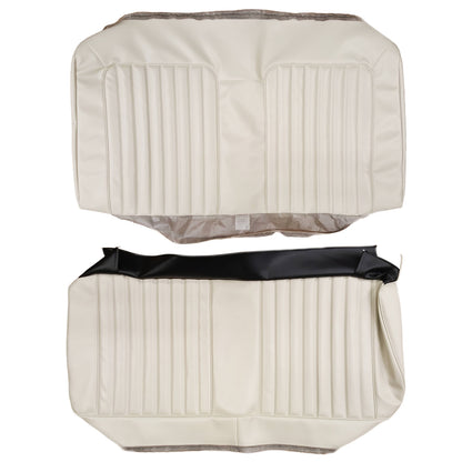 72 LEMANS SPORT CONVERTIBLE REAR UPHOLSTERY - WHITE