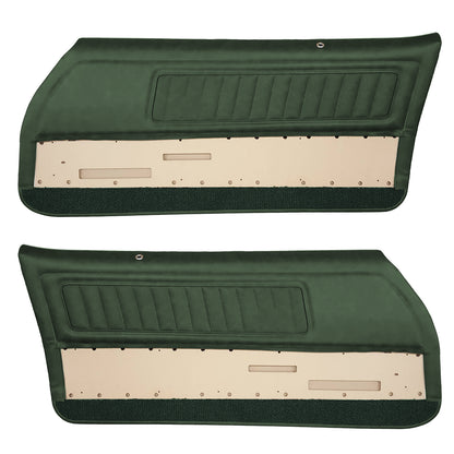 70 FIREBIRD/TRANS AM "DELUXE" DOOR PANELS (PRE-ASSEMBLED) - GREEN