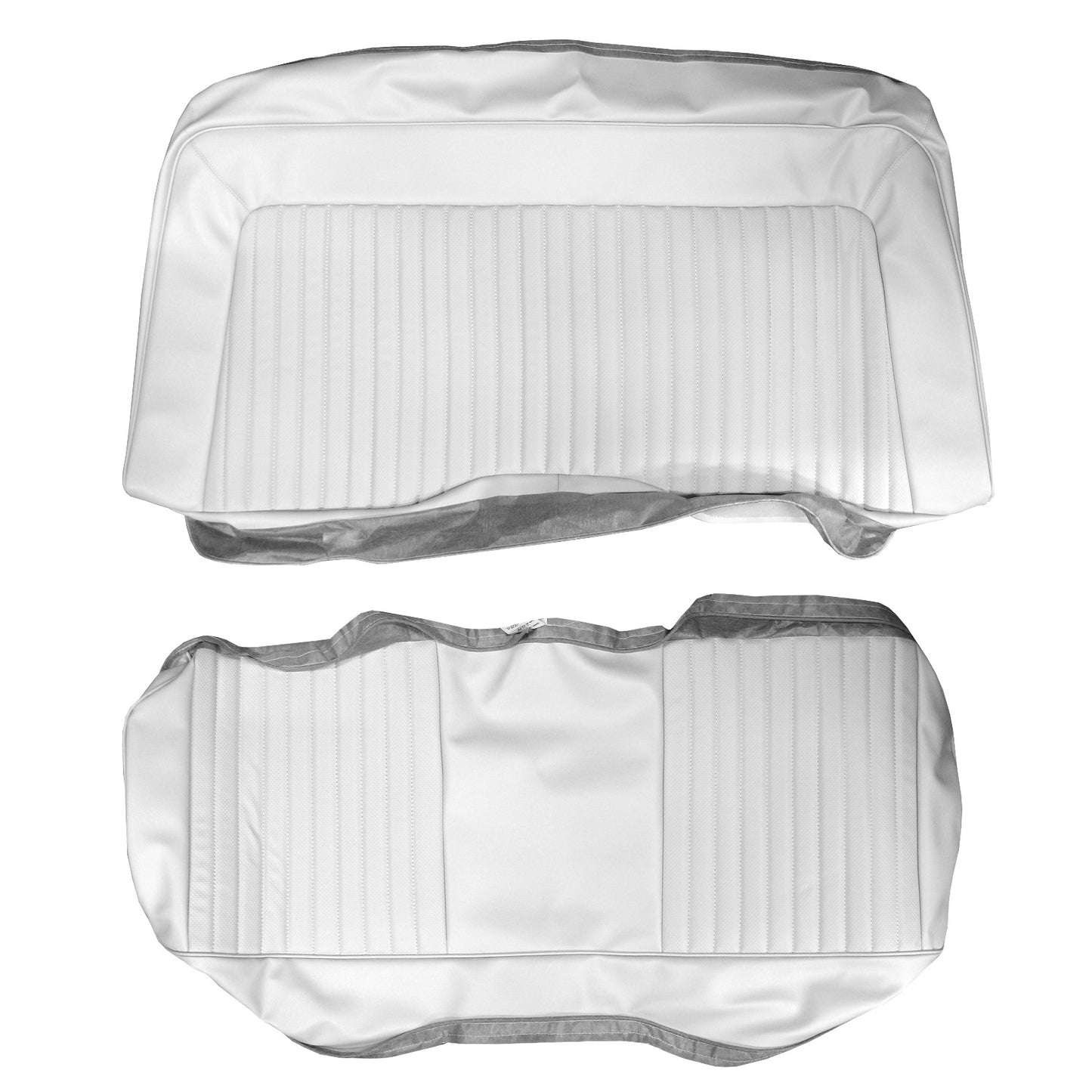 73 BARRACUDA/CHALLENGER HARDTOP REAR UPHOLSTERY - WHITE