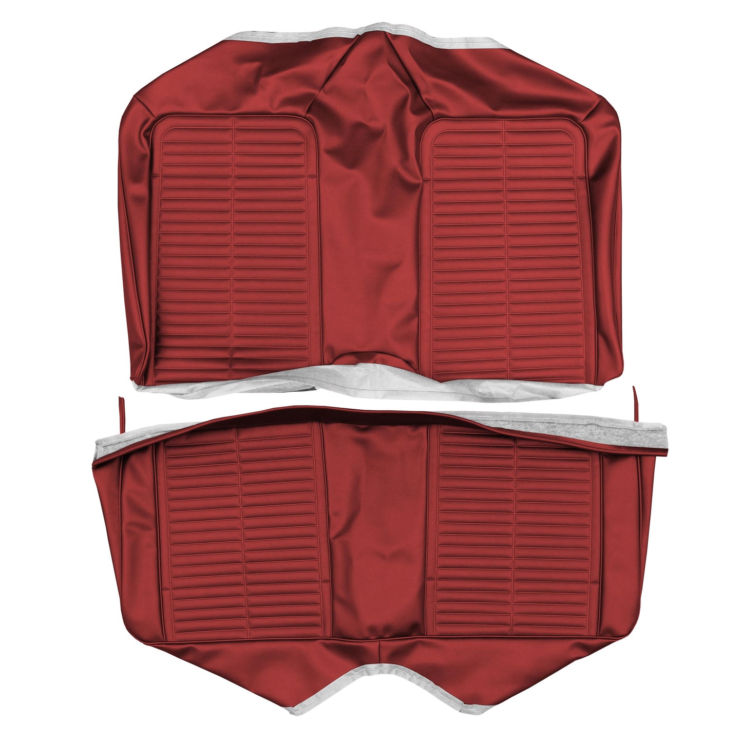 68 FIREBIRD "STANDARD" FIXED HTP REAR UPHOLSTERY - RED