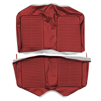 68 FIREBIRD "STANDARD" FIXED HTP REAR UPHOLSTERY - RED