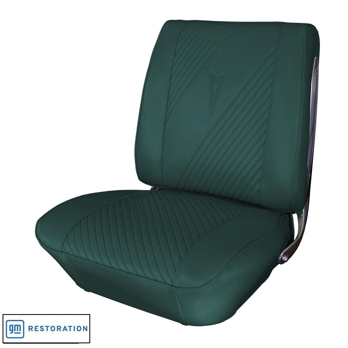 65 GTO/LEMANS BUCKET SEAT UPHOLSTERY - TURQUOISE