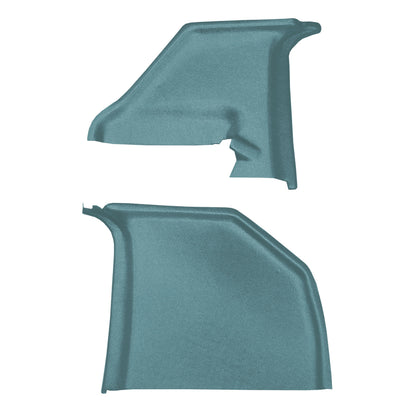 66 DODGE/PLYMOUTH B-BODY KICK PANELS - TURQUOISE