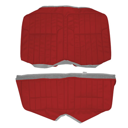 69 FIREBIRD "DELUXE" FIXED HTP REAR UPHOLSTERY - RED