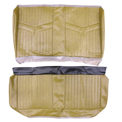 69 GTO/LEMANS HARDTOP REAR UPHOLSTERY - GOLD