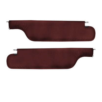 68 F-85/CUTLASS/442 HOLIDAY COUPE SUNVISORS (BASKETWEAVE) - MAROON