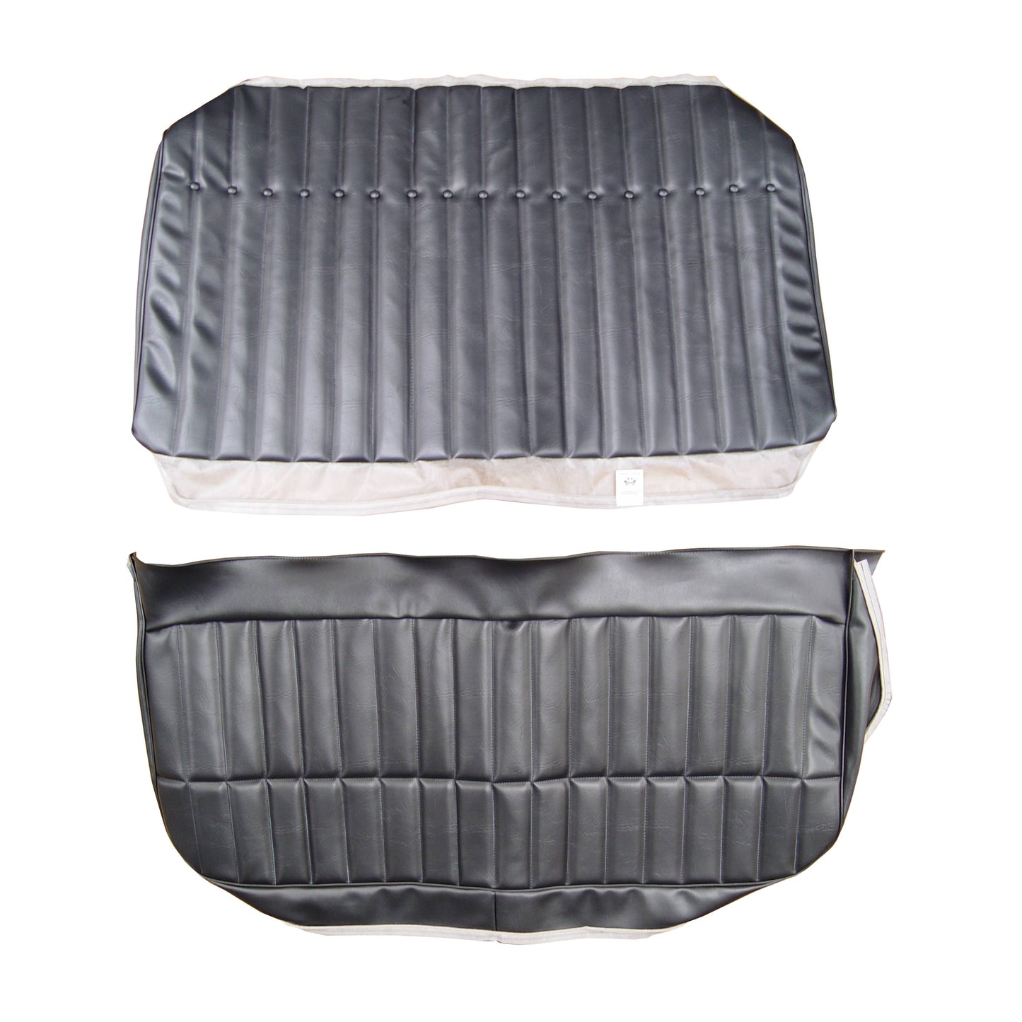 71 MONTE CARLO HARDTOP REAR UPHOLSTERY -  JADE GREEN