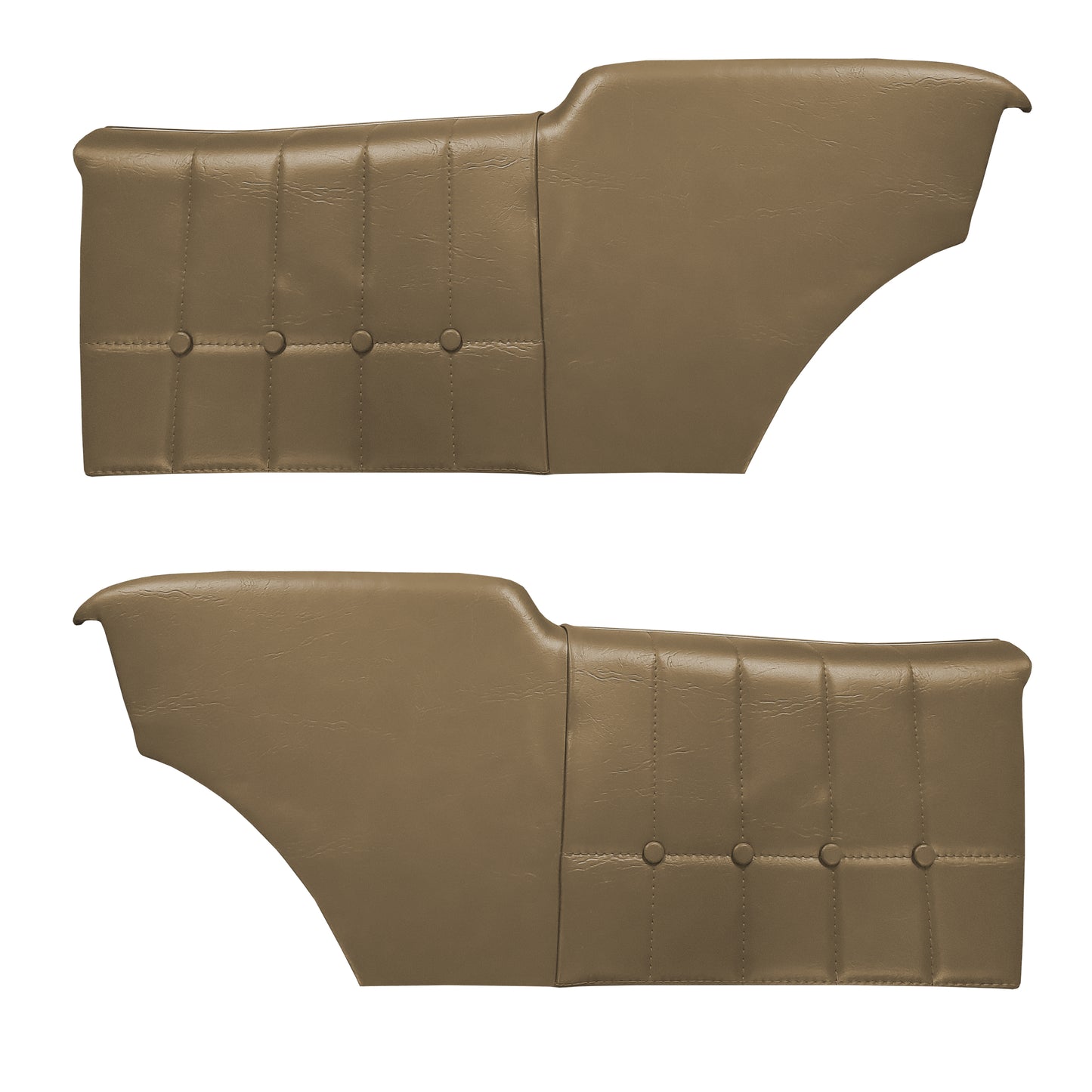 71-72 MONTE CARLO HARDTOP REAR PANELS (PRE-ASSEMBLED) - SADDLE